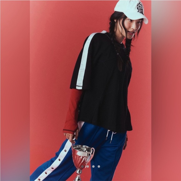 NEW Free People She’s A Star Tee Oversized Tee XS - Picture 2 of 8